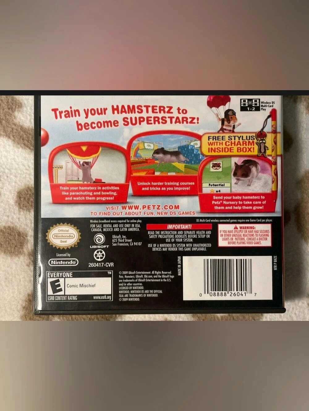 Nintendo petz hamsterz